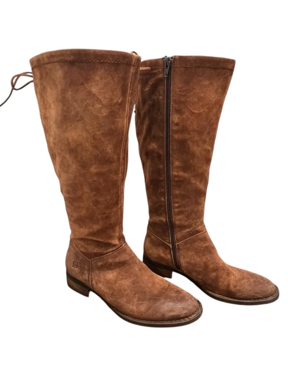 Born Brown Suede Boots Women’s 8